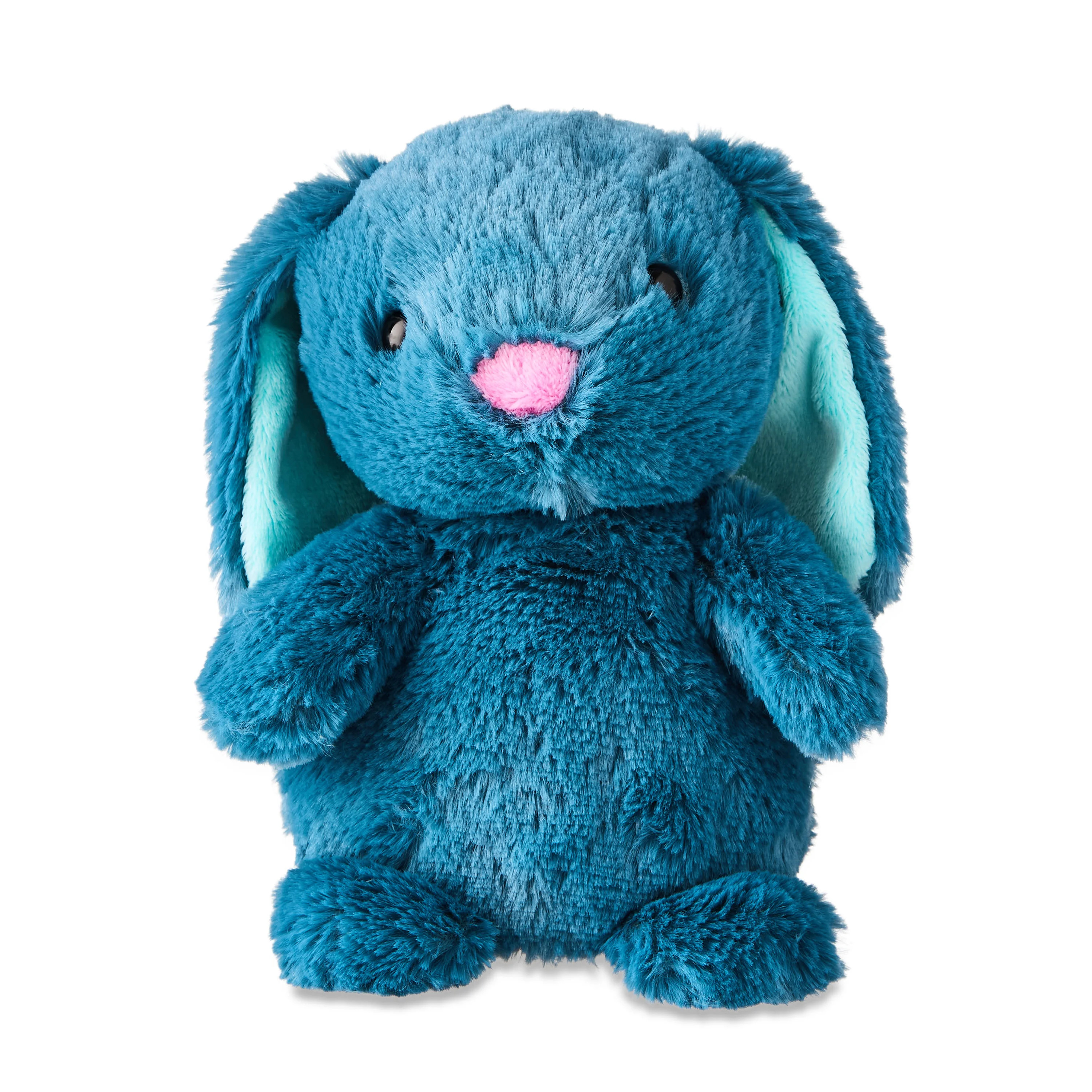 Easter Small Blue Sitting Bunny Plush, 7 in, by Way To Celebrate | Walmart (US)