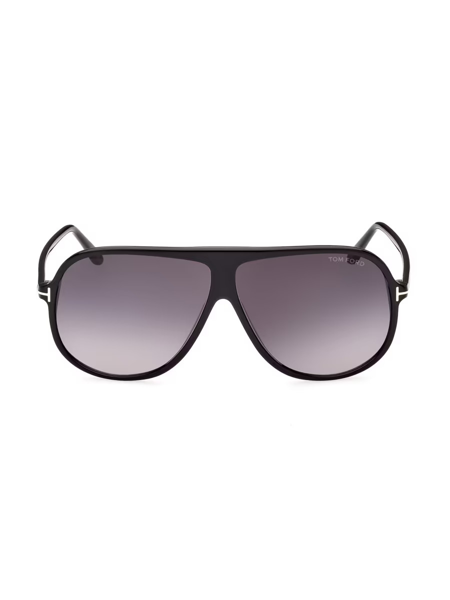Shop TOM FORD Spencer 62MM Pilot Sunglasses | Saks Fifth Avenue | Saks Fifth Avenue