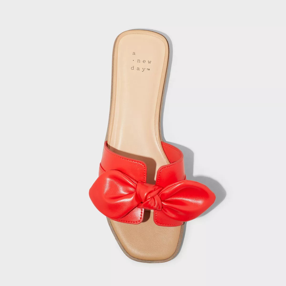 Women's Maple Bow Flat Sandals - A New Day™ | Target