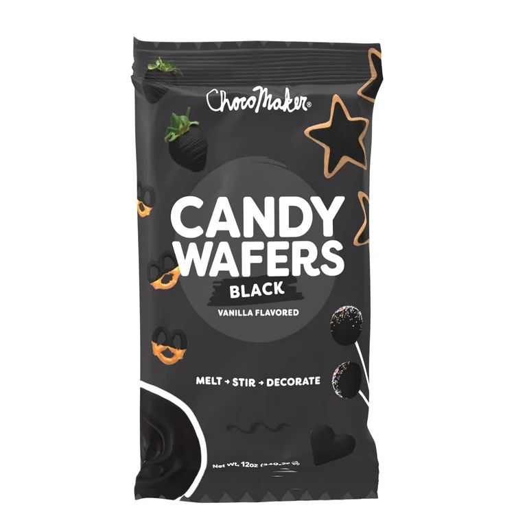 ChocoMaker Black Vanilla Flavored Candy Wafers 12oz, Gluten Free, Wheat Free | Walmart (US)