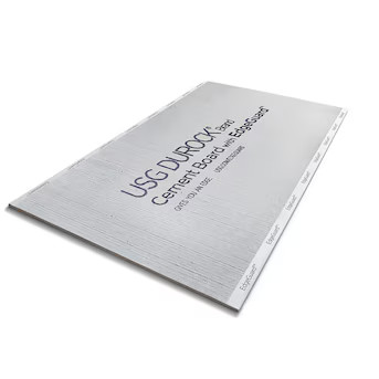 DUROCK Brand 3-ft x 5-ft x 1/2-in Water resistant Cement Backer Board 1.0 Sheets | Lowe's