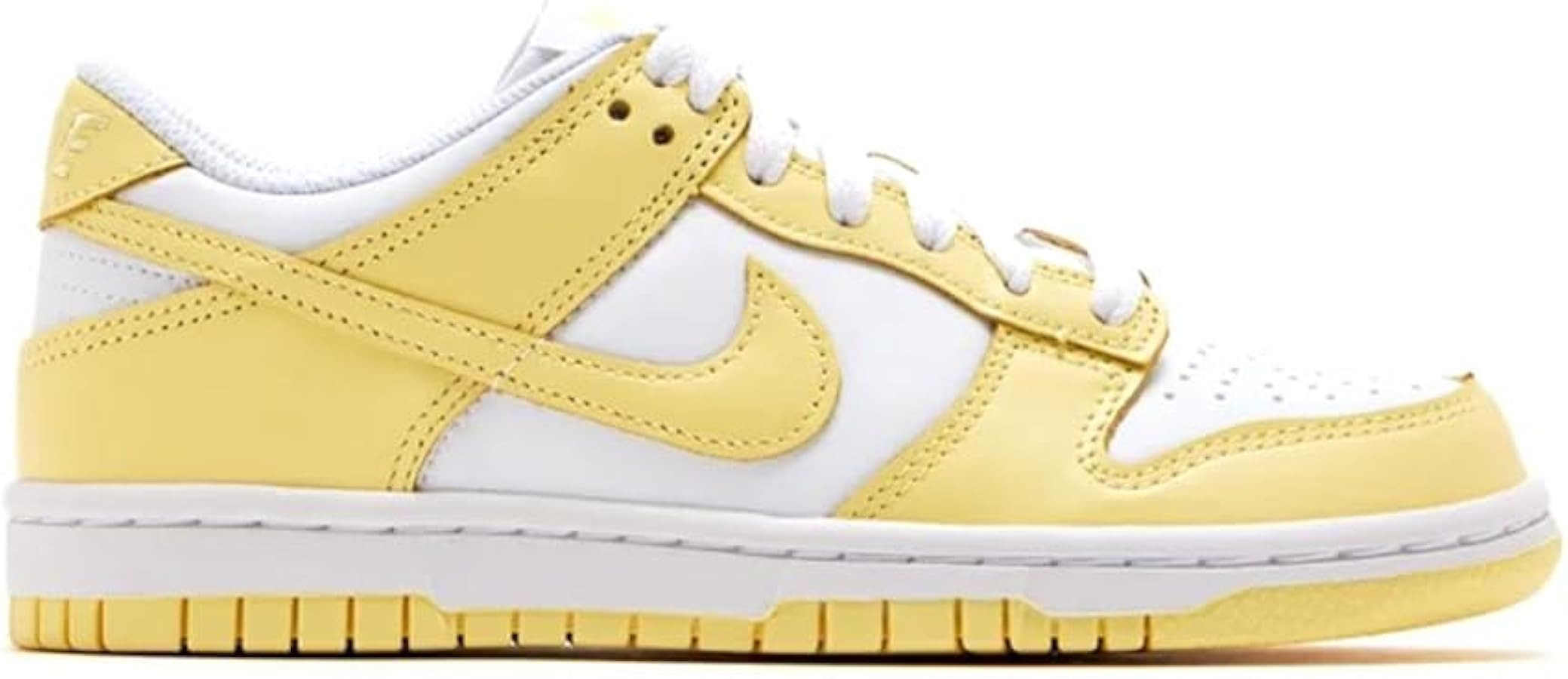 Nike Big Kid's Dunk Low White/Soft Yellow-Soft Yellow (FB9109 126) - 6 | Amazon (US)