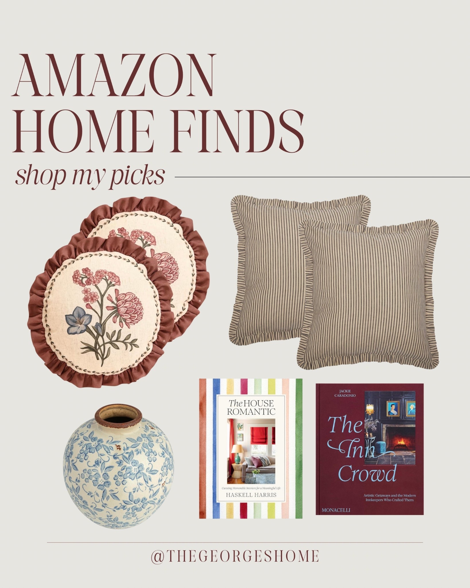 Some recent Amazon home decor finds that I’m loving!

#LTKSaleAlert #LTKSeasonal #LTKHome