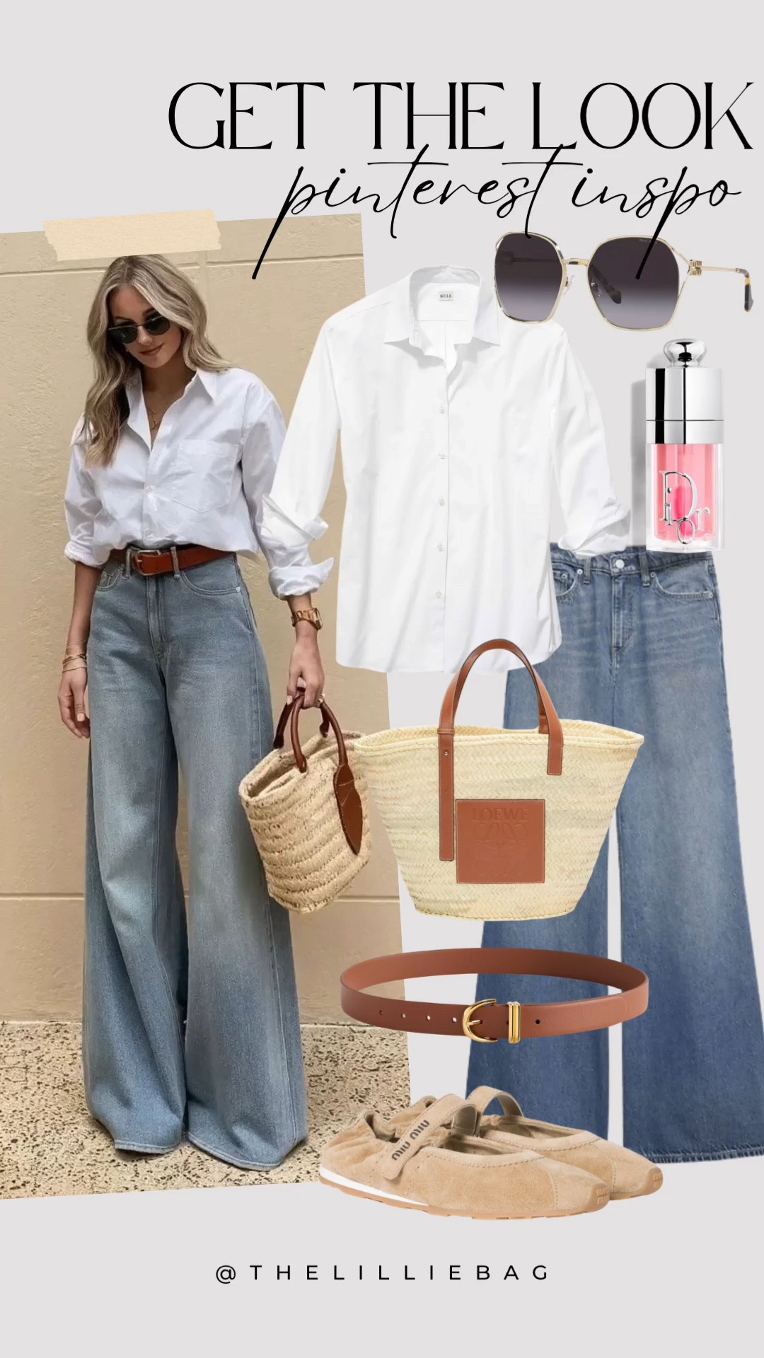 Pinterest inspo for spring! Miu Miu sunglasses are 25% off today!

Spring outfit. Sunglasses. Denim. Belt. 

#LTKgrwm #LTKootd #LTKSeasonal