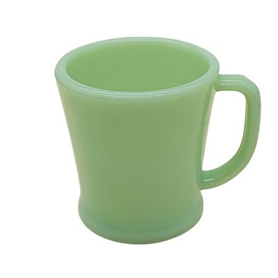 Vintage 1950's FIRE-KING JADEITE Green D Handle Coffee Cup Oven Ware Mug | eBay US