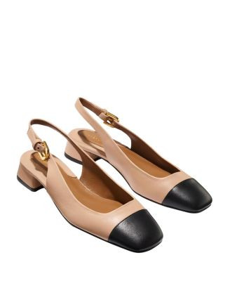 MARGAUX Women's The Cap-Toe Darcy Slingback Pumps | Bloomingdale's Shoes | Bloomingdale's (US)