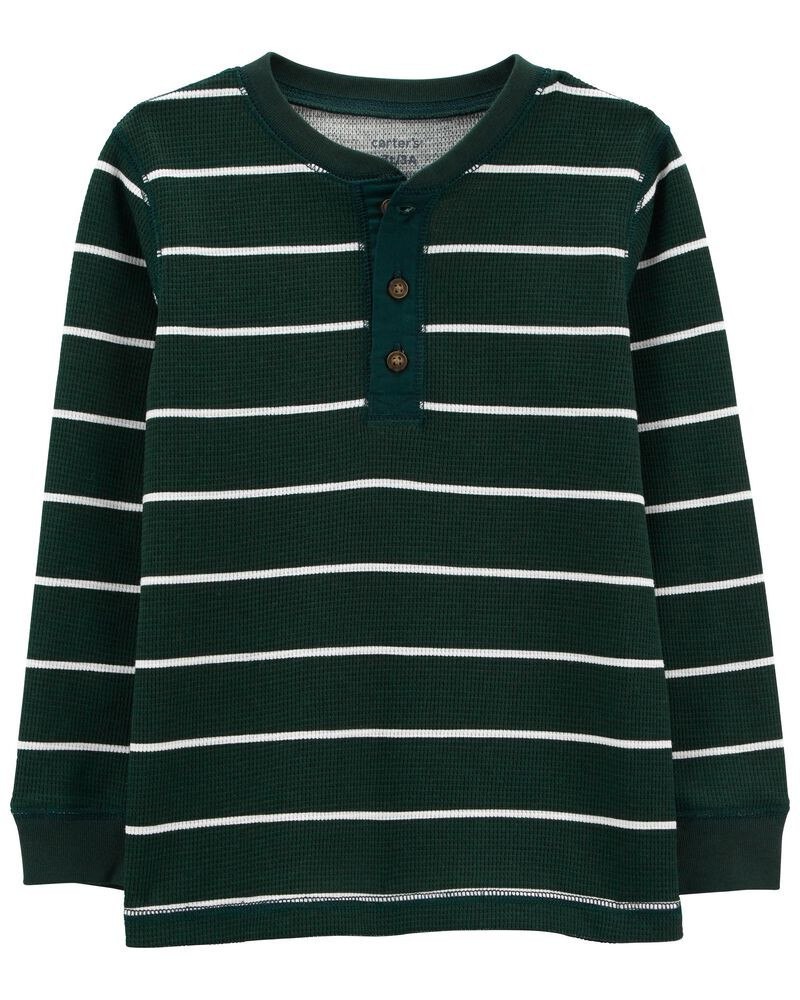 Striped Henley Tee | Carter's