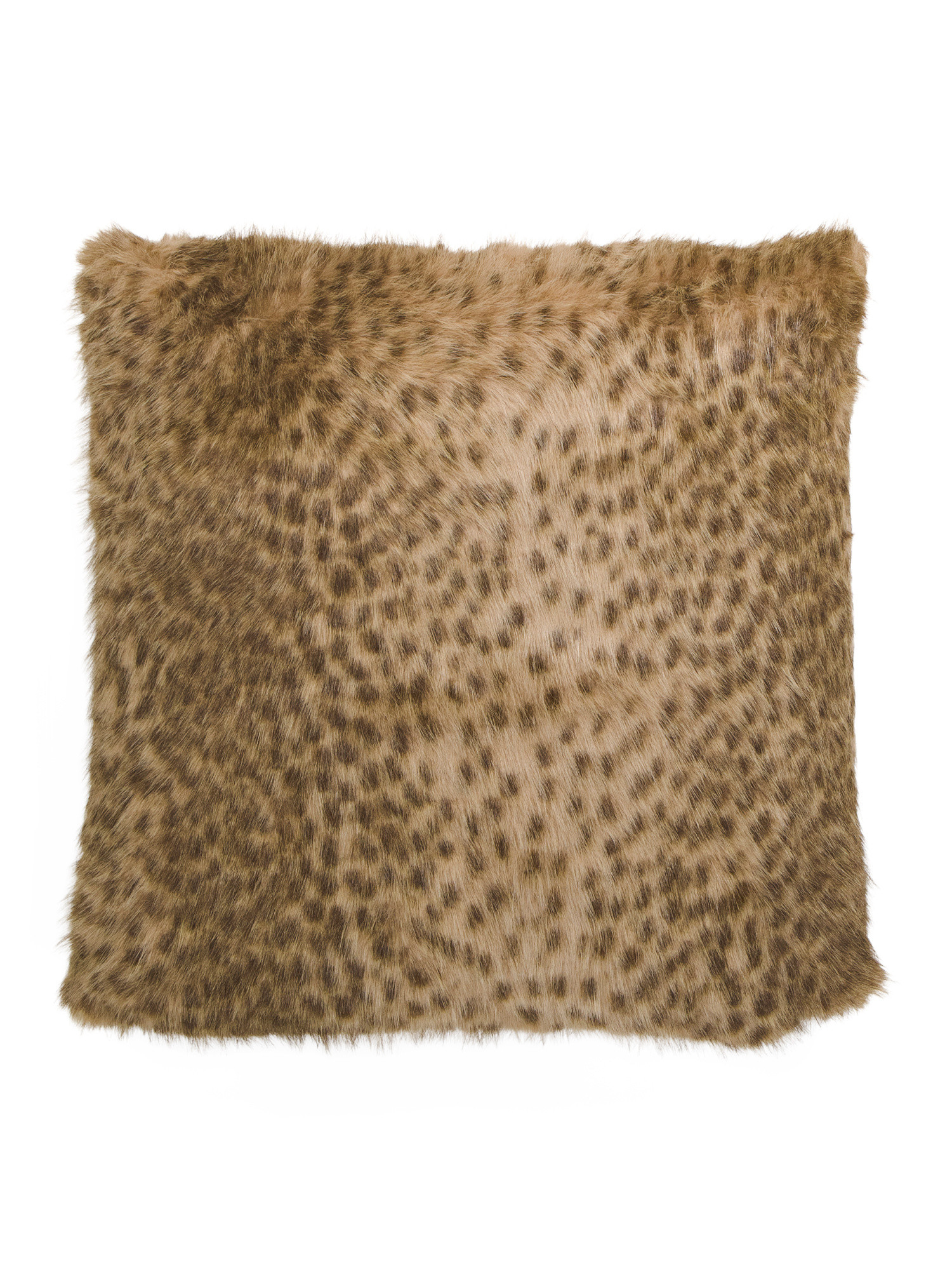 222x2 Cheetah Print Faux Fur Oversized Pillow | TJ Maxx