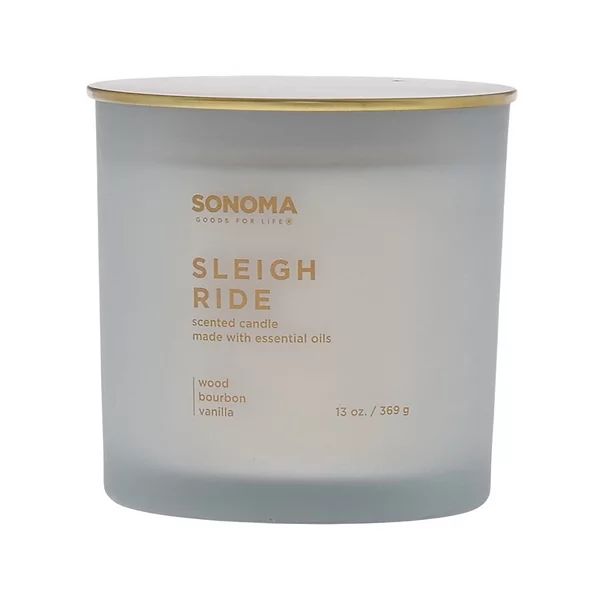 Sonoma Goods For Life® Sleigh Ride 13-oz. Candle Jar | Kohl's