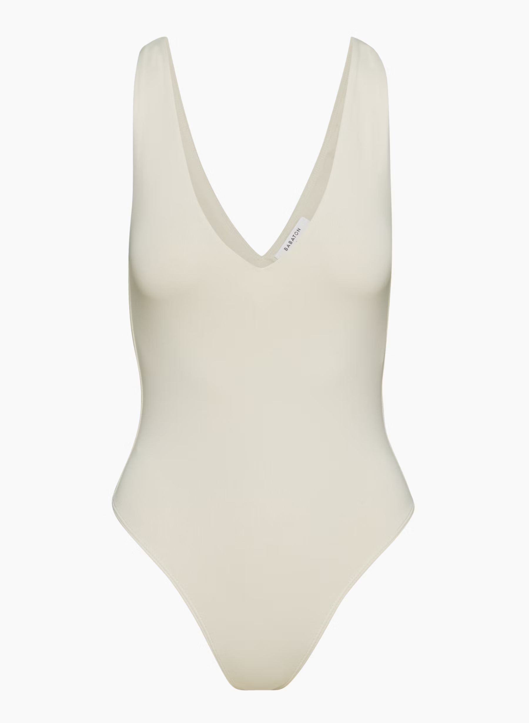 CONTOUR V-NECK BODYSUIT | Aritzia