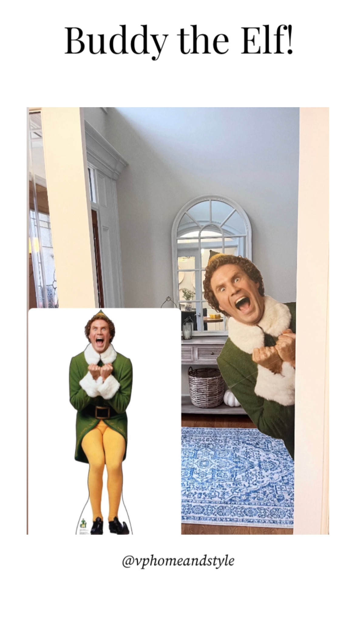 We have so much fun with this life-sized Buddy the Elf this time of year! 🤣🙌🏻🎄

Holiday decor, buddy the elf, home decor, Christmas decor 

#LTKSeasonal #LTKHoliday #LTKhome
