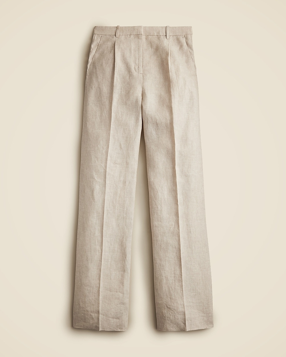 Wide-leg essential pant in linen | J. Crew US