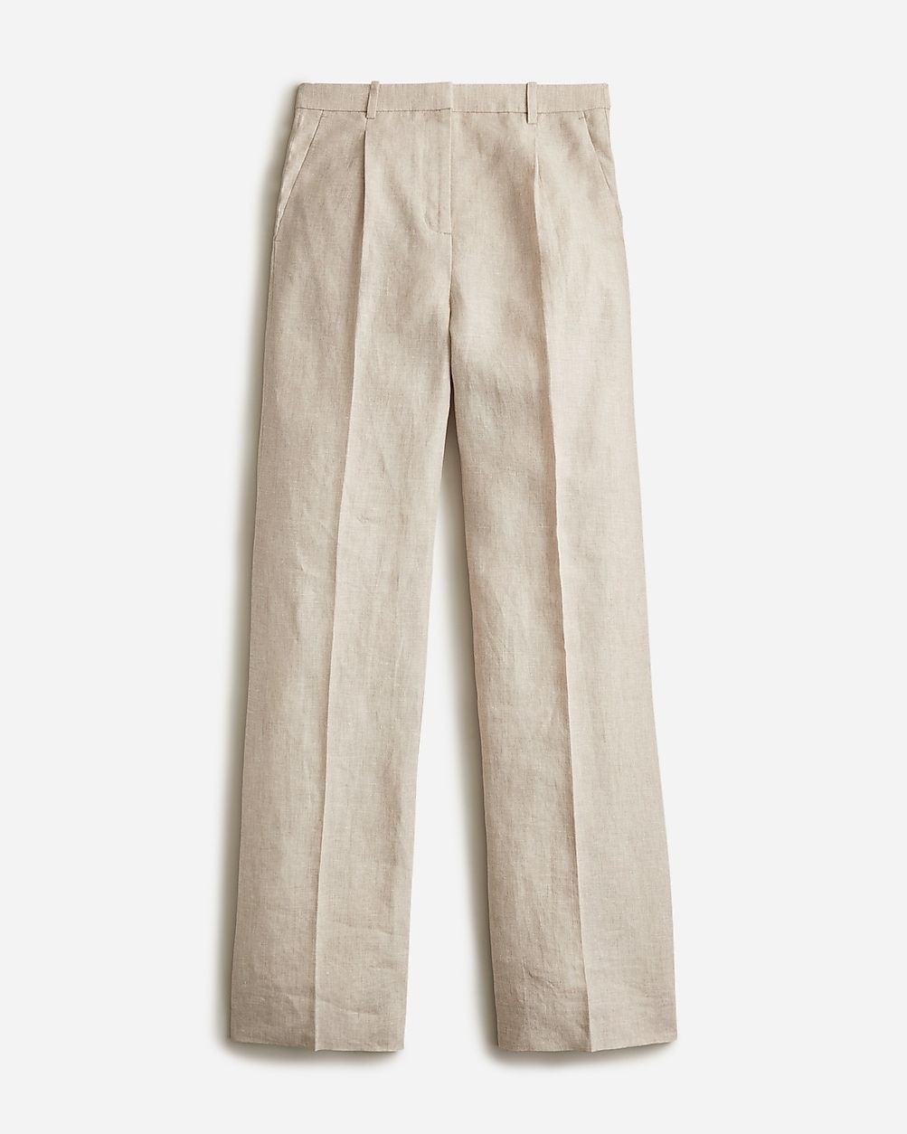 Wide-leg essential pant in linen | J. Crew US