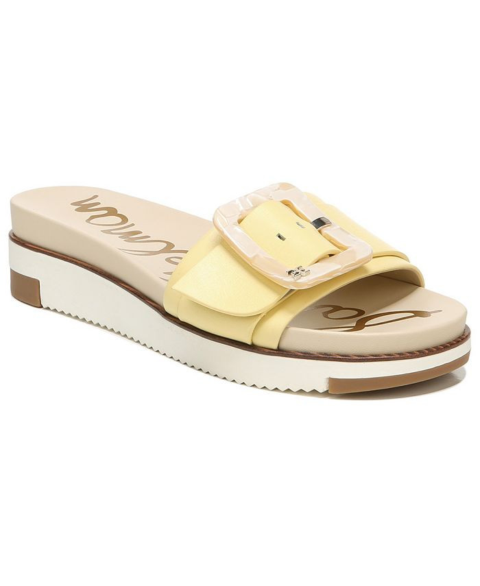 Sam Edelman Women's Ariane Buckle Sport Slides & Reviews - Slippers - Shoes - Macy's | Macys (US)