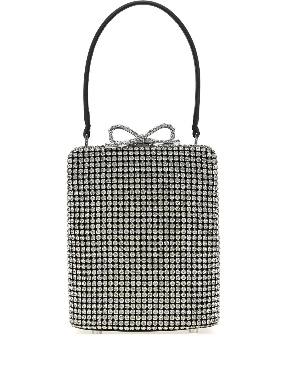 Self-Portrait Crystal Fishnet Tote Bag | Grey | FARFETCH SI | Farfetch Global