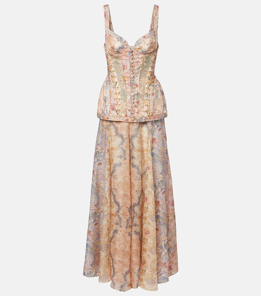 Rebellion floral linen gown | Mytheresa (US/CA)