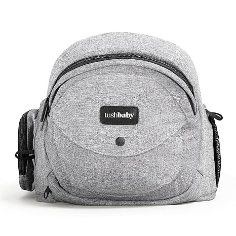 Tushbaby Original Hip Seat Baby Carrier for Babies & Toddlers up to 45 lbs, Safety Certified, Lig... | Amazon (US)
