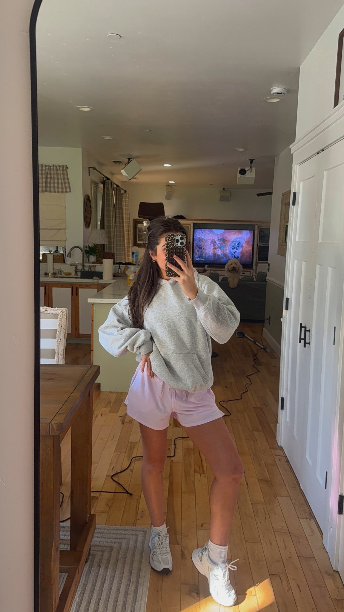 Workout outfit!! Size medium hoodie and side 6 shorts! 

#LTKgrwm #LTKdayinmylife #LTKfitnessgoals