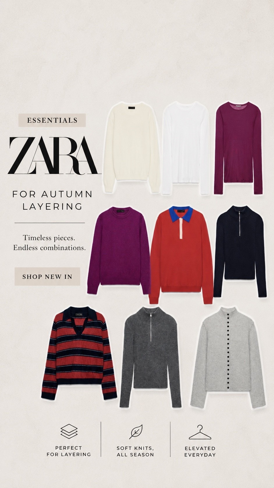 Autumn knitwear and layering essentials

#LTKautumn #LTKuk #LTKFashionMonth