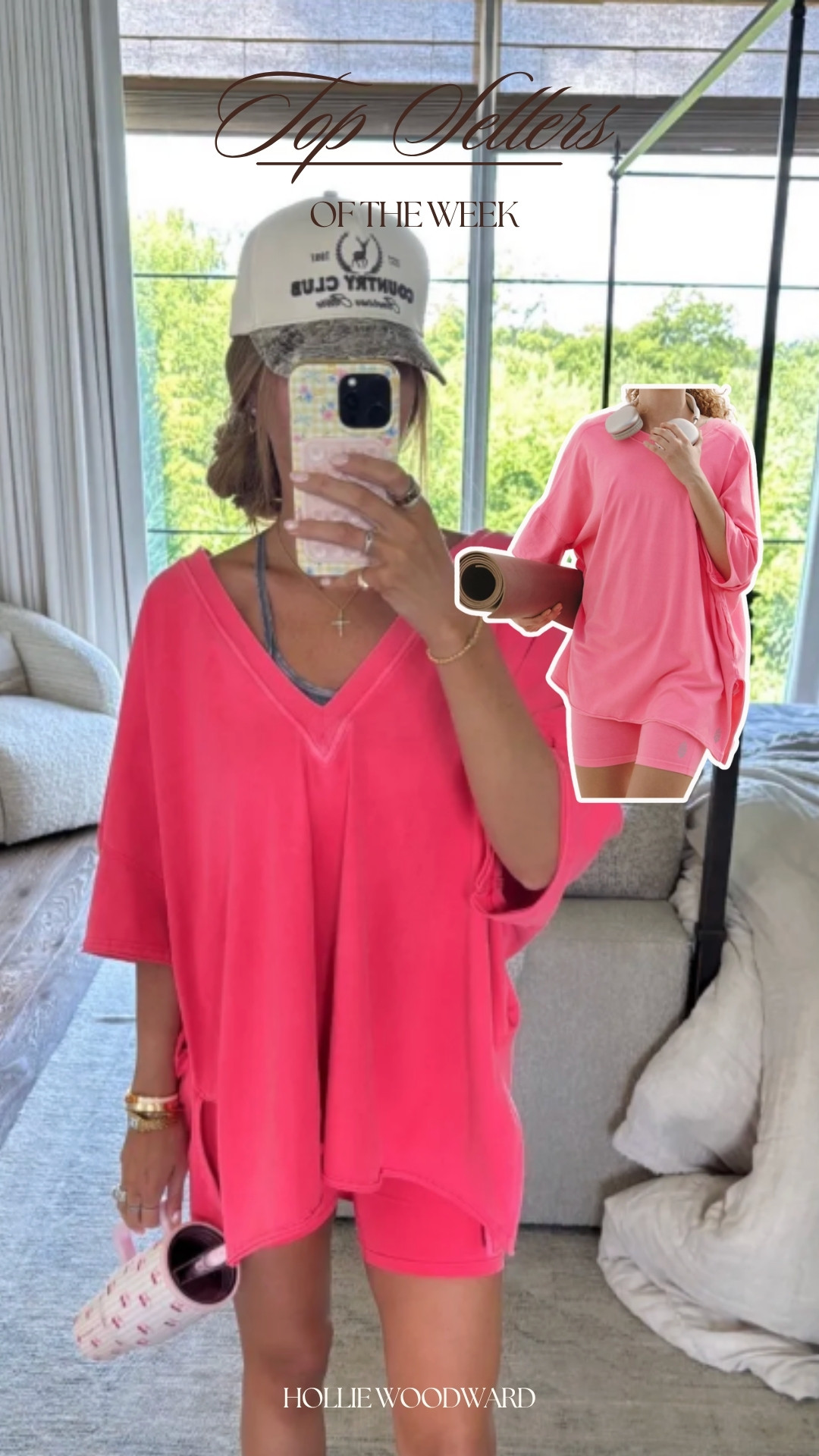 so perfect to throw on for summer! wearing a small 🩷 

 