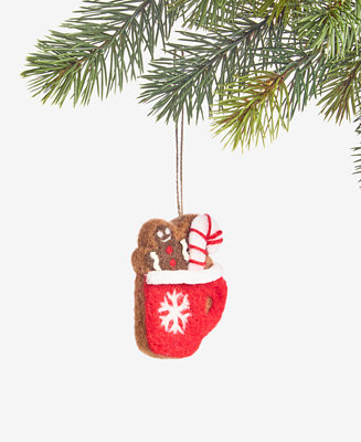 Gingerbread Village Felted Mug Ornament, Macy's Exclusive | Macy's