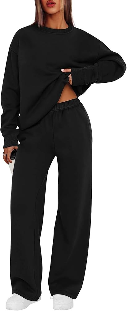 XIEERDUO Sweatsuits Women 2 Piece Outfit Matching Lounge Sets Fall Outfits 2025 Fashion Clothing ... | Amazon (US)