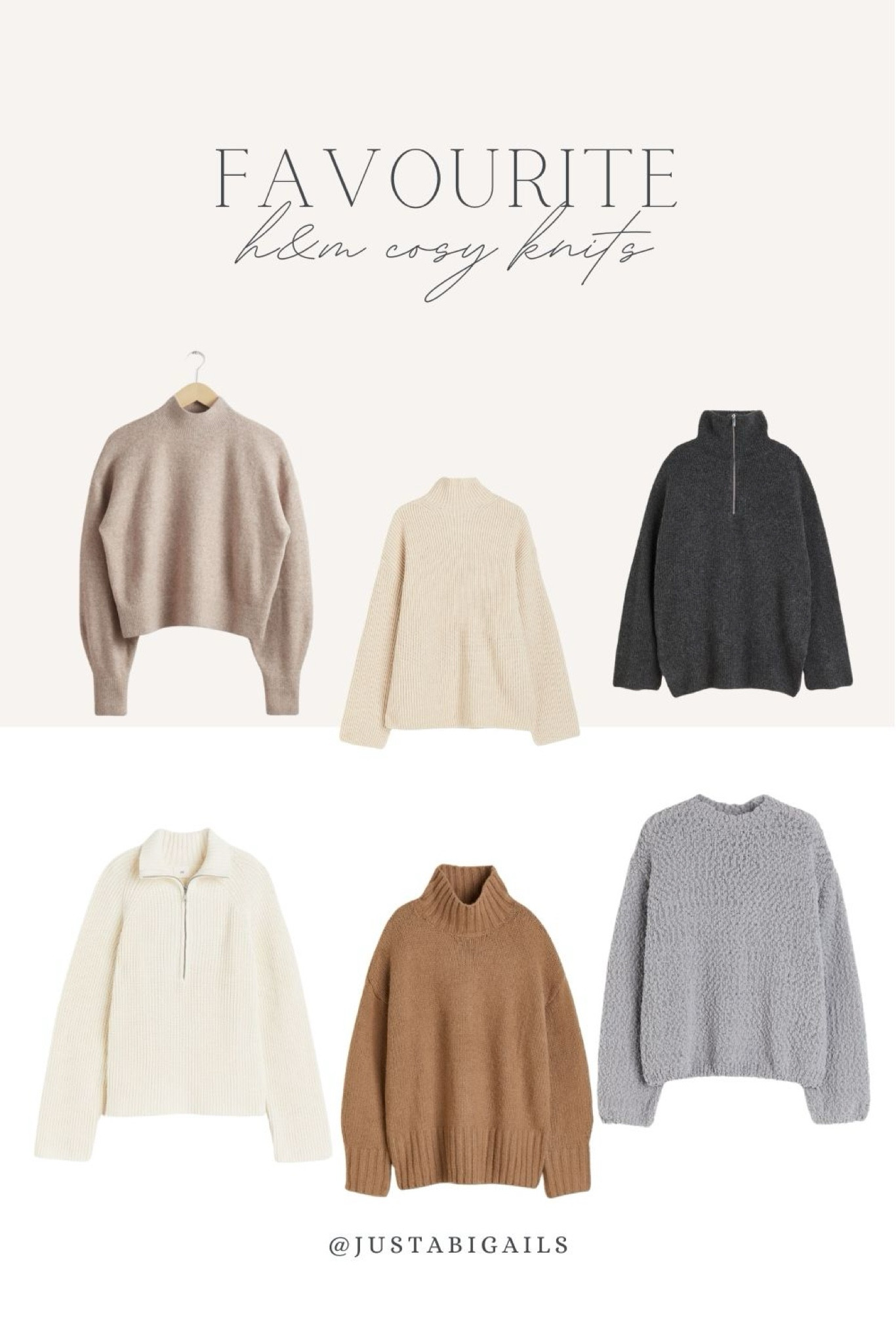 My favourite H&M cosy knits 

#LTKstyletip #LTKSeasonal