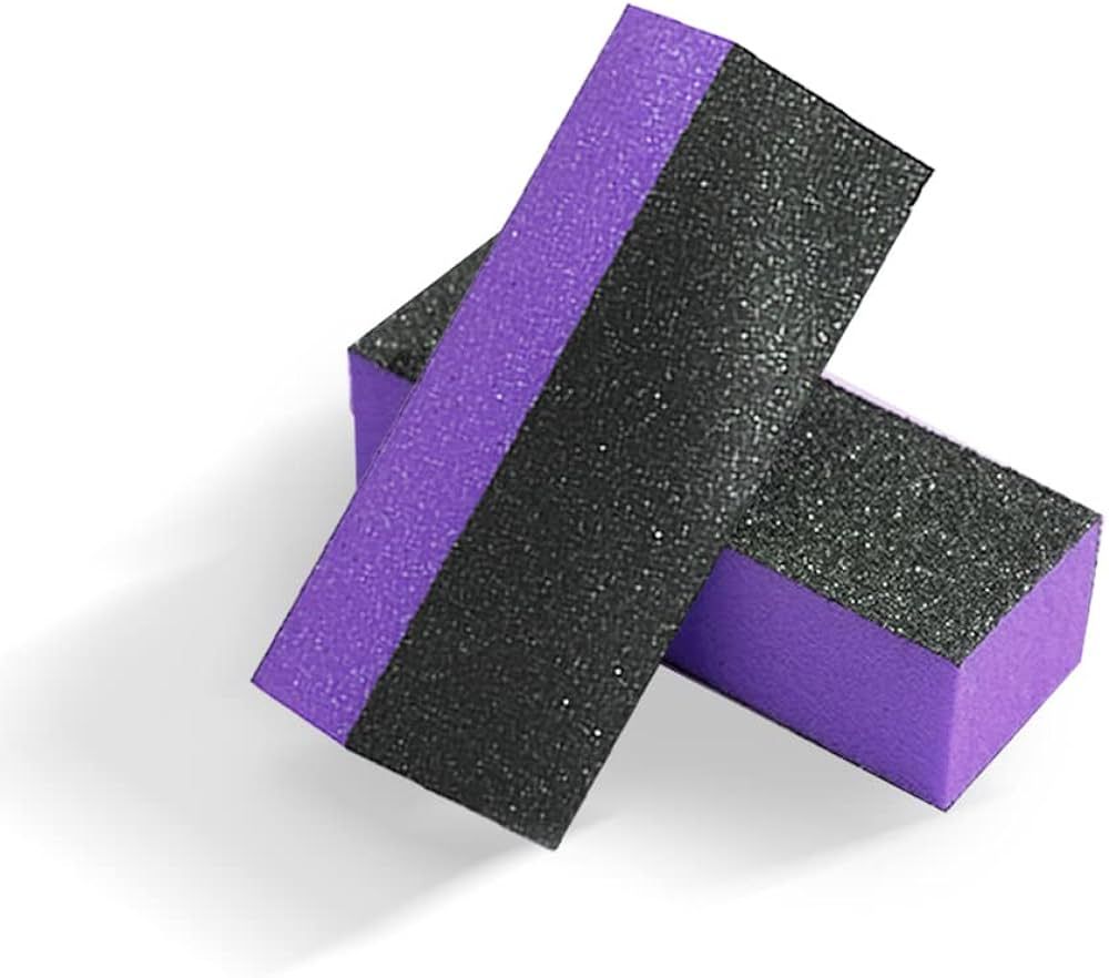 Nail Buffer 3 Sided Blocks Sanding Buffing Grinding Polisher File Shine Nail Art Pedicure Manicur... | Amazon (US)