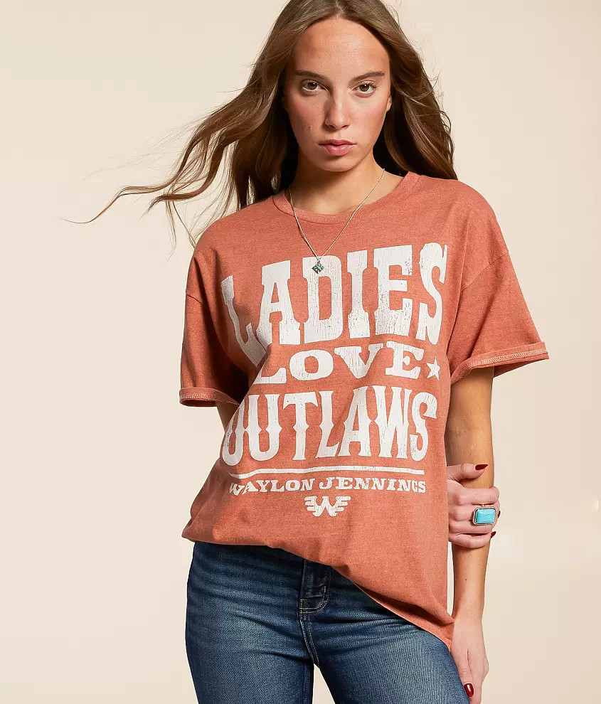 Waylon Jennings Outlaw T-Shirt | Buckle
