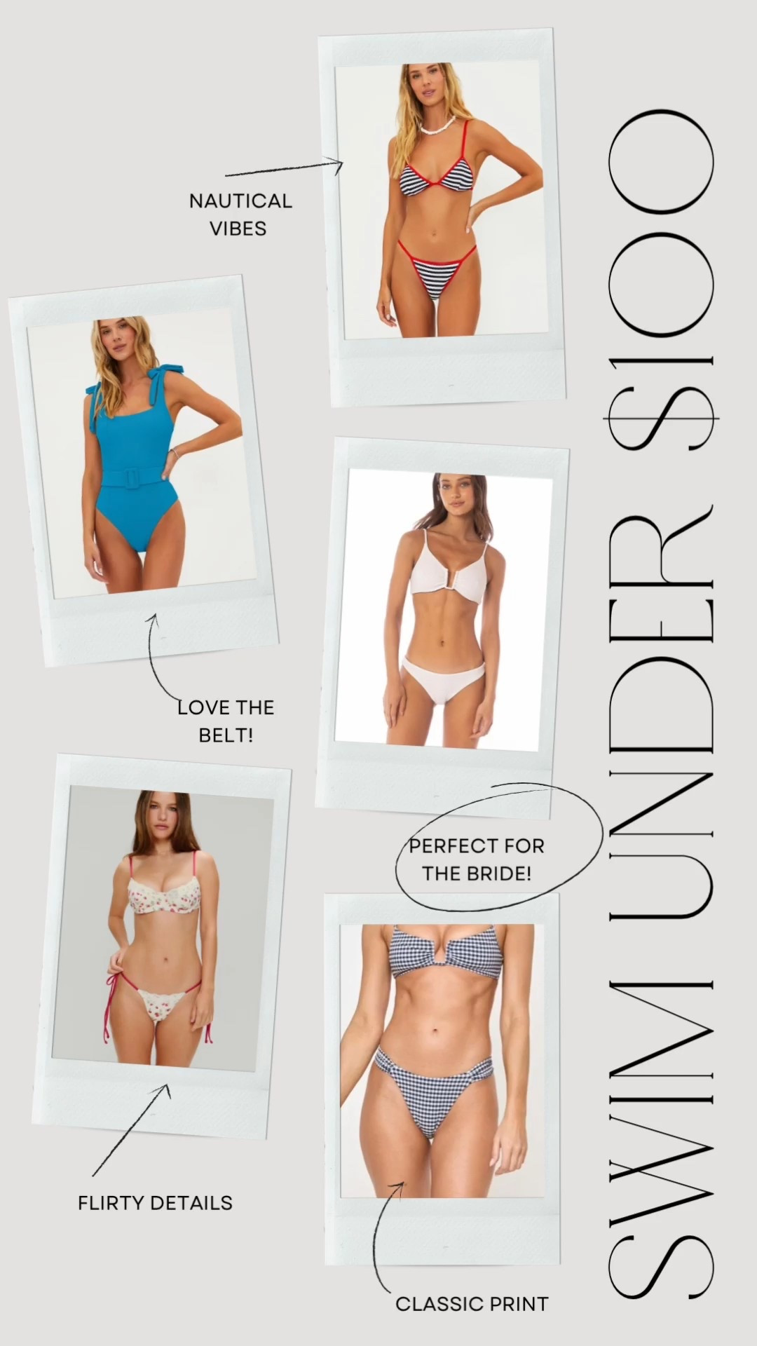 Lot of great swimsuits for under $100! 


#LTKSeasonal #LTKTravel #LTKSaleAlert