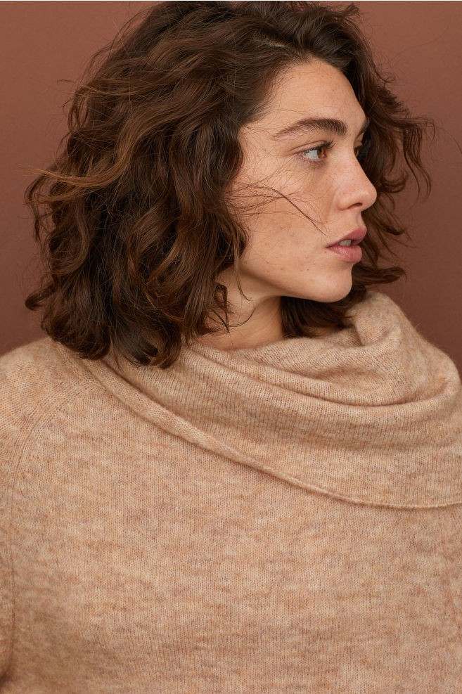 Oversized Cowl-neck Sweater | H&M (US + CA)