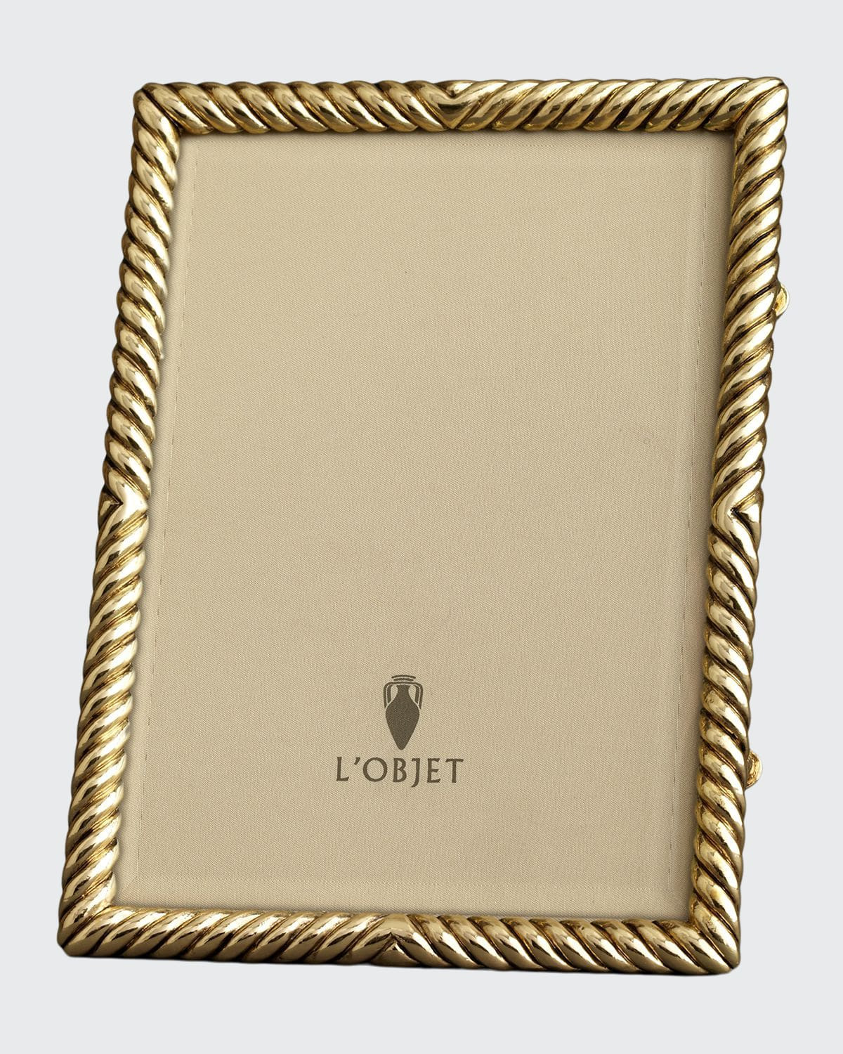 Deco Twist 24k Gold Picture Frame, 8" x 10 | Bergdorf Goodman