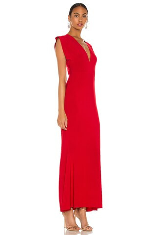 x REVOLVE V Neck Rectangle Gown
                    
                    Norma Kamali | Revolve Clothing (Global)