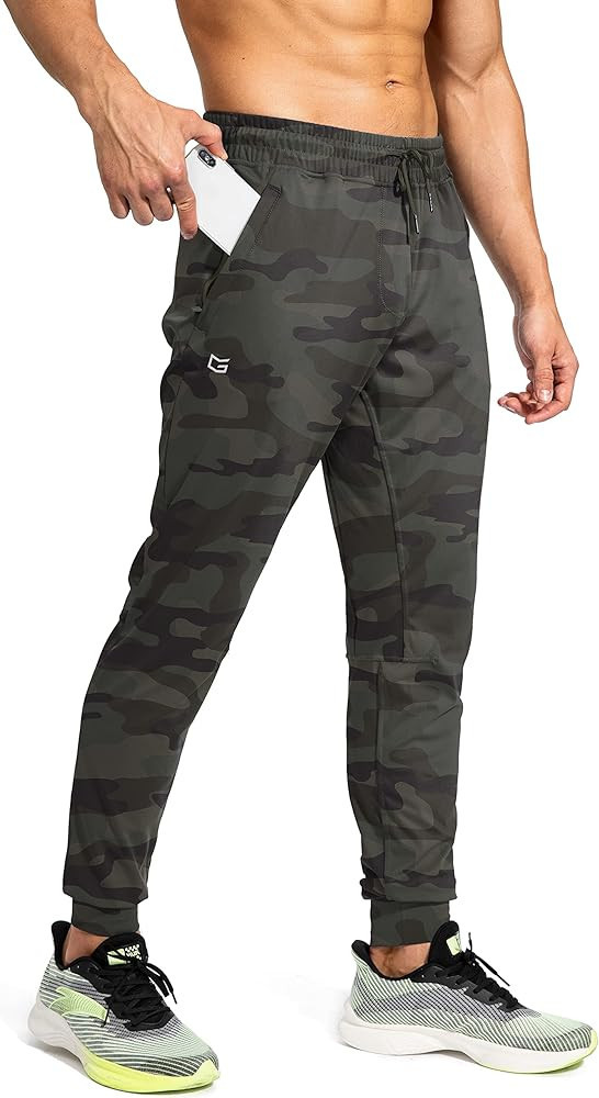 G Gradual Men's Sweatpants with Zipper Pockets Athletic Pants Traning Track Pants Joggers for Men... | Amazon (US)