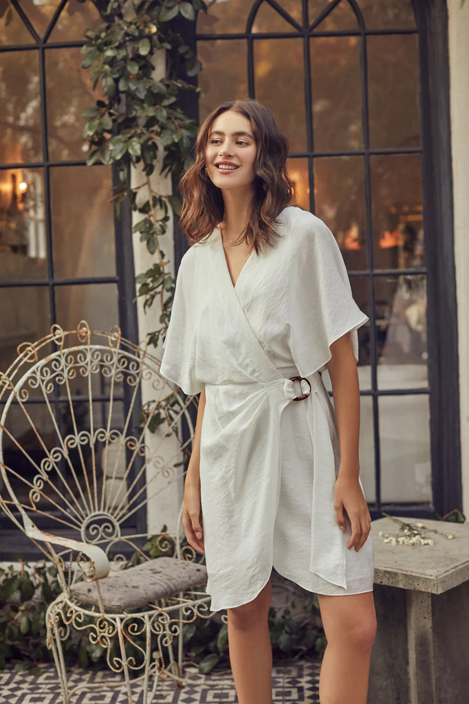 Louis Wrap Dress | LUCY PARIS