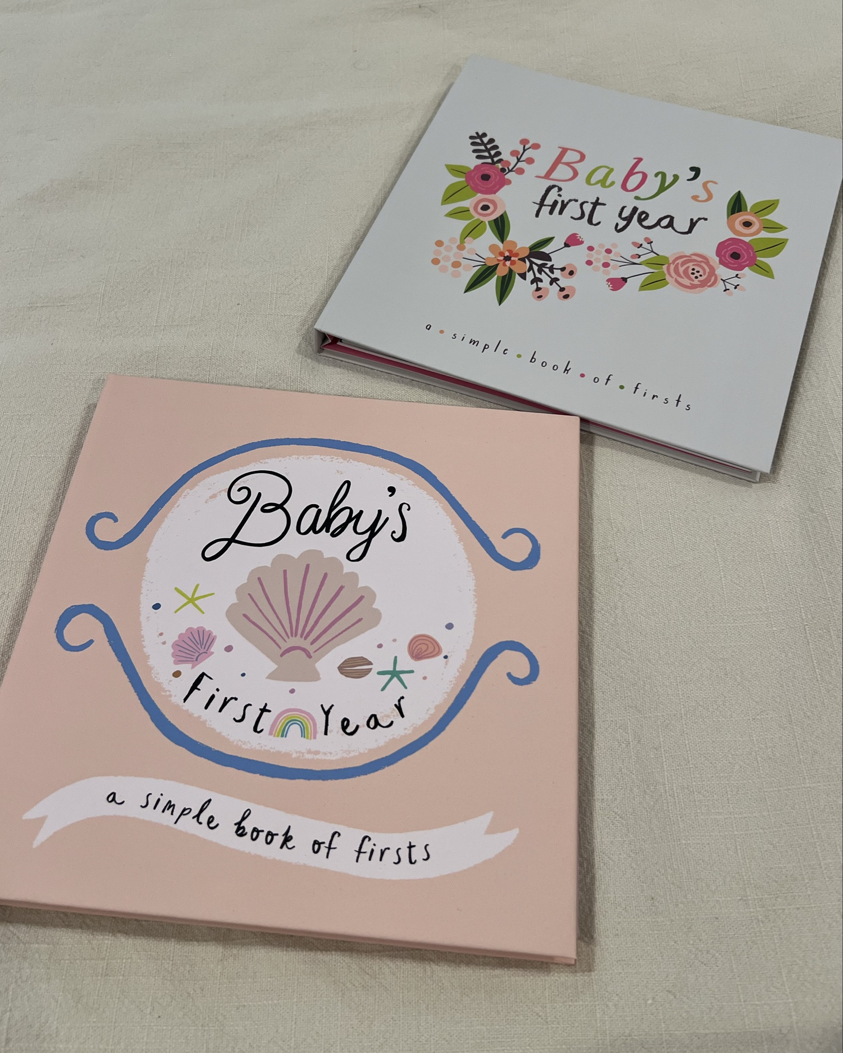 The CUTEST baby’s book of firsts! Had to order two so the girls could have their own matching ones.
But I LOVE the templates, artsy pages & how creative & organized this book is to document baby’s 1st few years! A perfect keepsake for your nursery or an awesome gift for expecting parents! 💙🩷📖

#LTKBaby #LTKKids #LTKBump