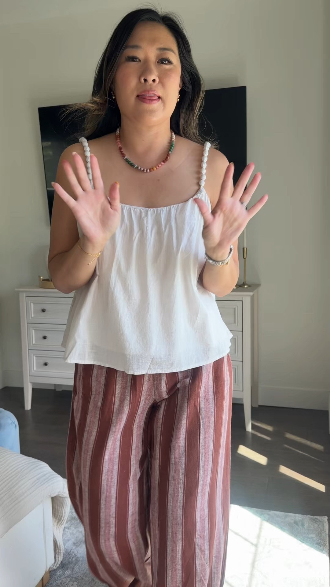 Target new arrivals // tank and wide leg pants // summer outfits

Tank: Small
Pants: Medium

#LTKootd #LTKSeasonal #LTKPetite