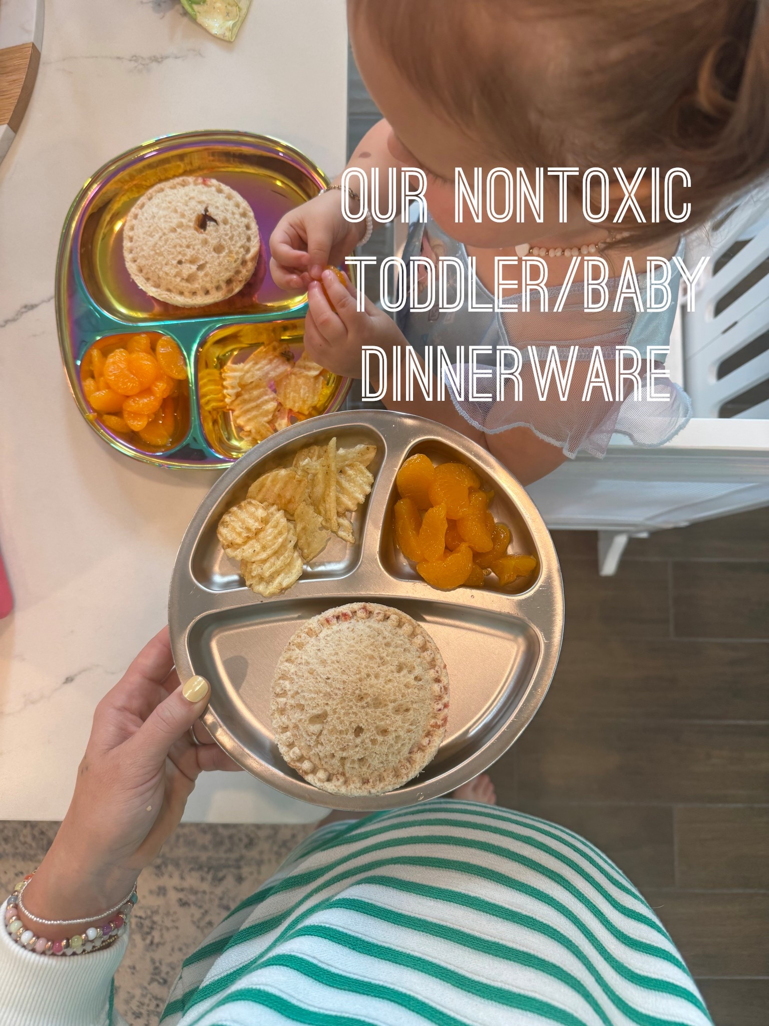 We ditched the plastic & silicone dinnerware for the kids and switched to nontoxic stainless steel! Linked the ones we have! 

I was over the silicone tasting like soap over time which made my kids not eating and plastic hello no thanks! 

#LTKmomlife #LTKBaby #LTKKids
