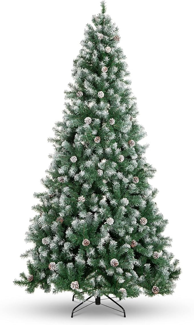 Best Choice Products 7.5ft Pre-Decorated Holiday Christmas Tree for Home, Office, Party Decoratio... | Amazon (US)