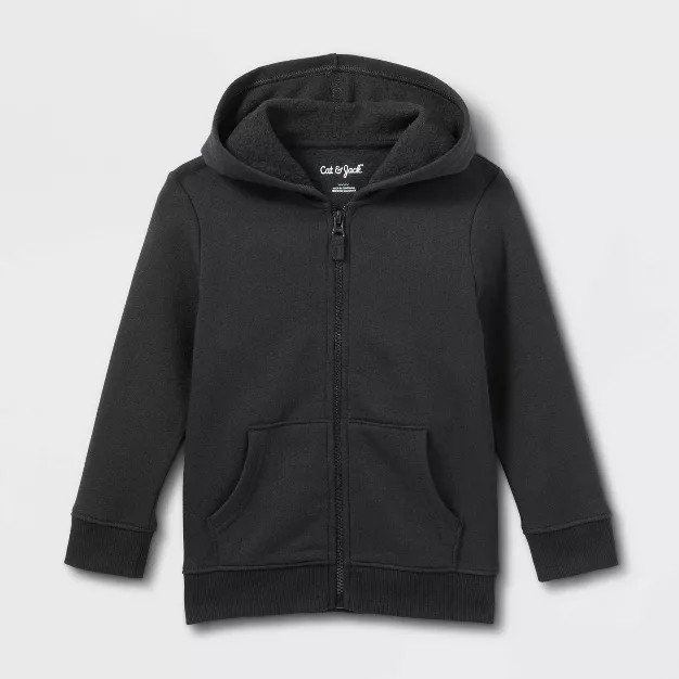 Toddler Boys' Fleece Zip-Up Hoodie Sweatshirt - Cat & Jack™ | Target