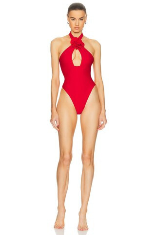 LPA Marjorie One Piece in Red | FWRD 
