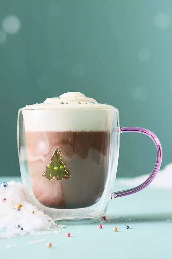The Icon Glass Mug: Holiday Edition | Anthropologie (US)