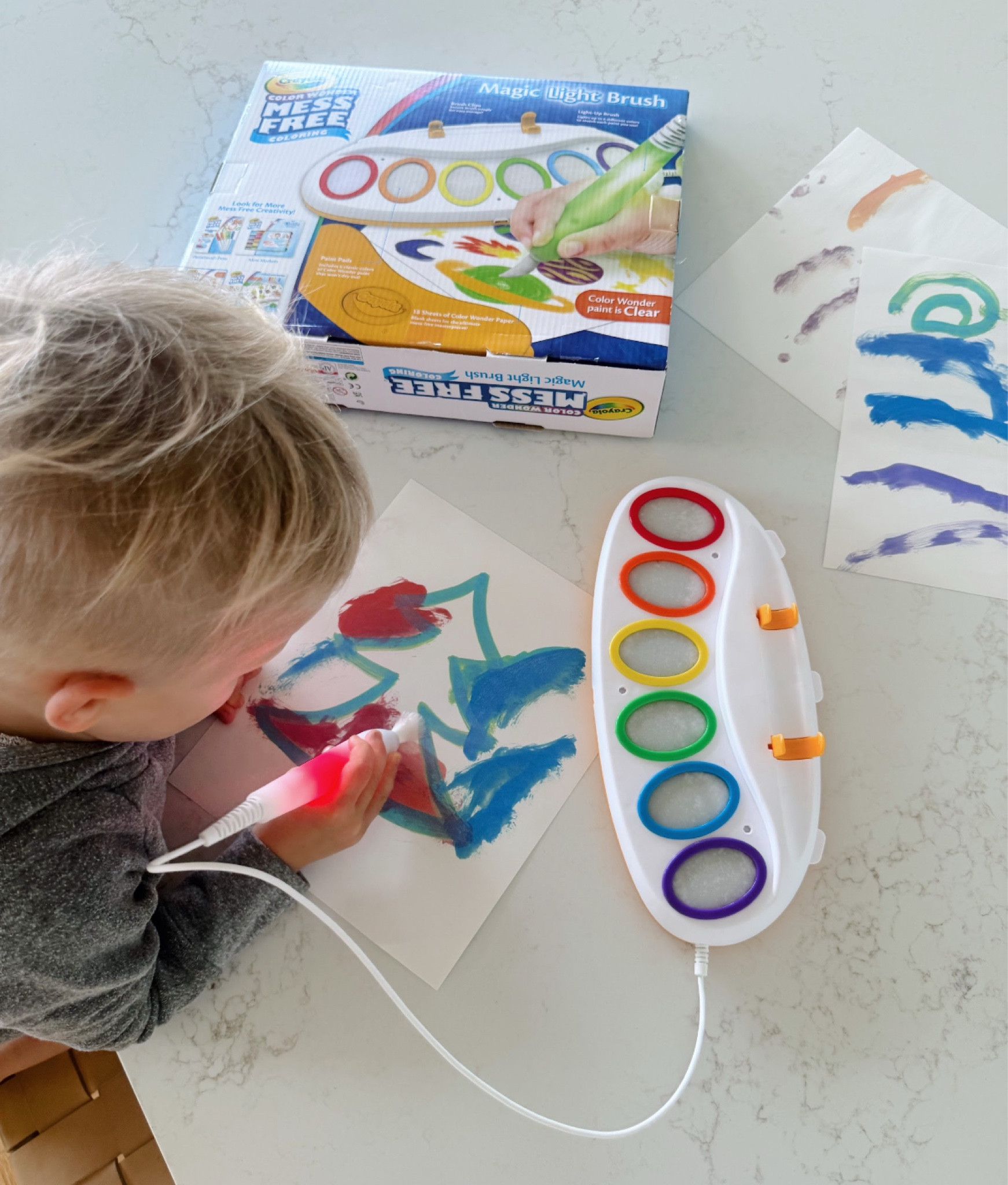 #ad Mess free painting for the win with this @crayola Color Wonder Magic Paint Brush from @target! #StayCreative #TargetPartner #Target

#LTKGiftGuide #LTKFamily #LTKKids