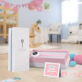 Amazon.com: Lollipop Baby Monitor with True Crying Detection (Cotton Candy) - Smart WiFi Baby Cam... | Amazon (US)