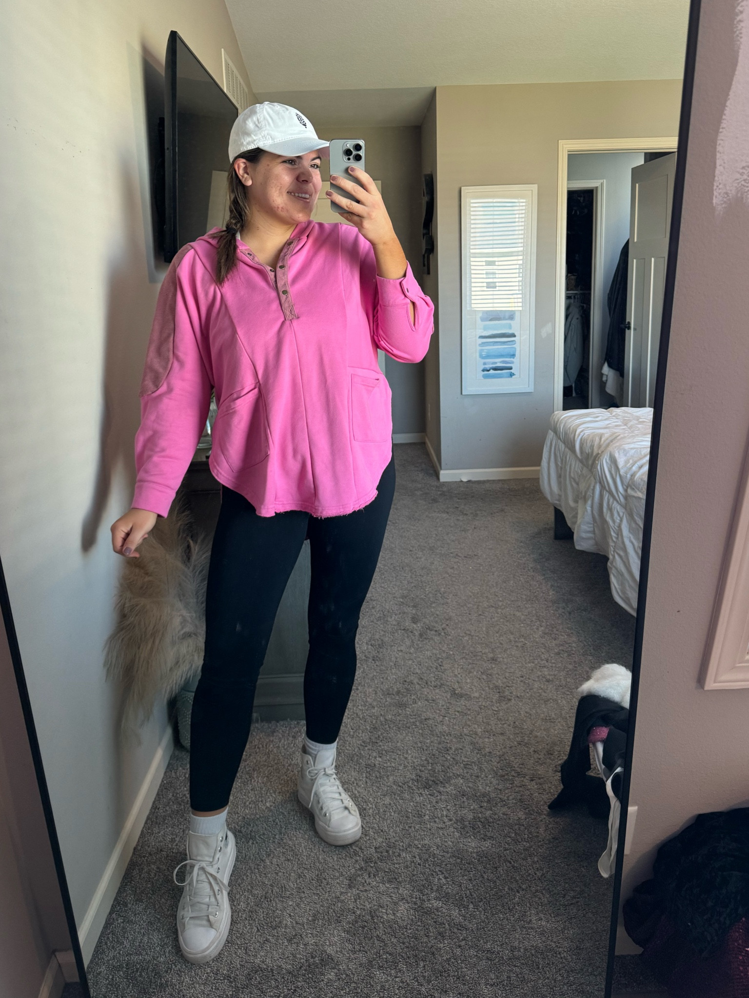 Casual midsize Mom outfit of the day. This is a great running errands or soccer mom outfit. This sweatshirt is from Amazon size large, leggings are CRZ yoga from Amazon size large


Midsize winter outfit, midsize comfy outfit, midsize stay at home mom outfit, size 12 outfit, midsize leggings outfit, midsize Amazon outfit  

#LTKmidsize #LTKSeasonal #LTKfindsunder50