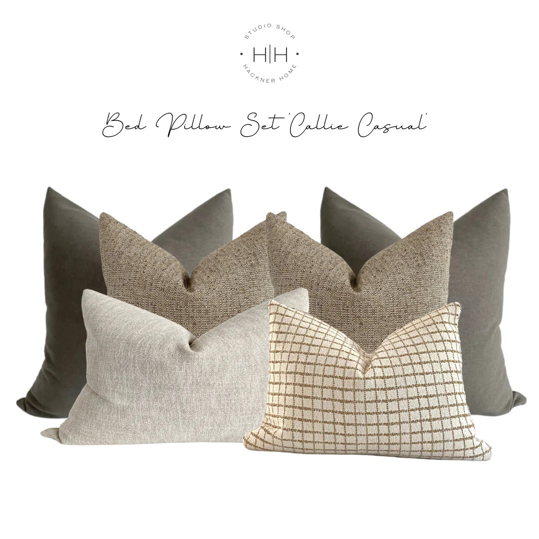 Bed Pillow Combo Callie Casual | Hackner Home (US)
