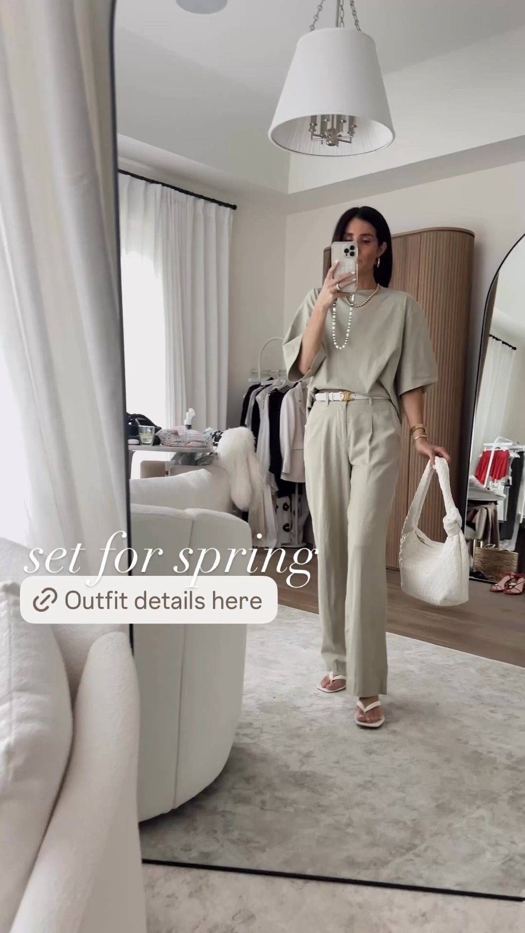 This set for spring is so beautiful! I’m just shy of 5-7” wearing the size L top for more of an oversized fit and size 2 pants 

#LTKFindsUnder100 #LTKStyleTip