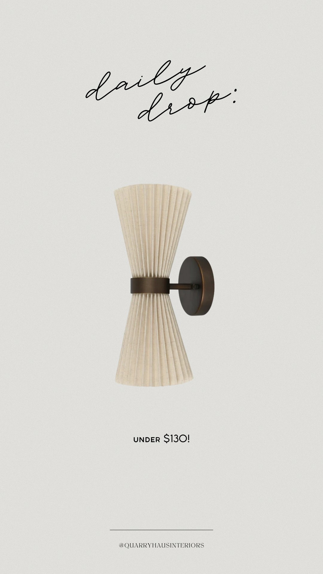 These fluted wall sconces look like something you’d find in a designers shop 🙌🏼 but the price tag is budget friendly at under $130!

Perfect for lighting modern, organic or transitional spaces!

#LTKHome