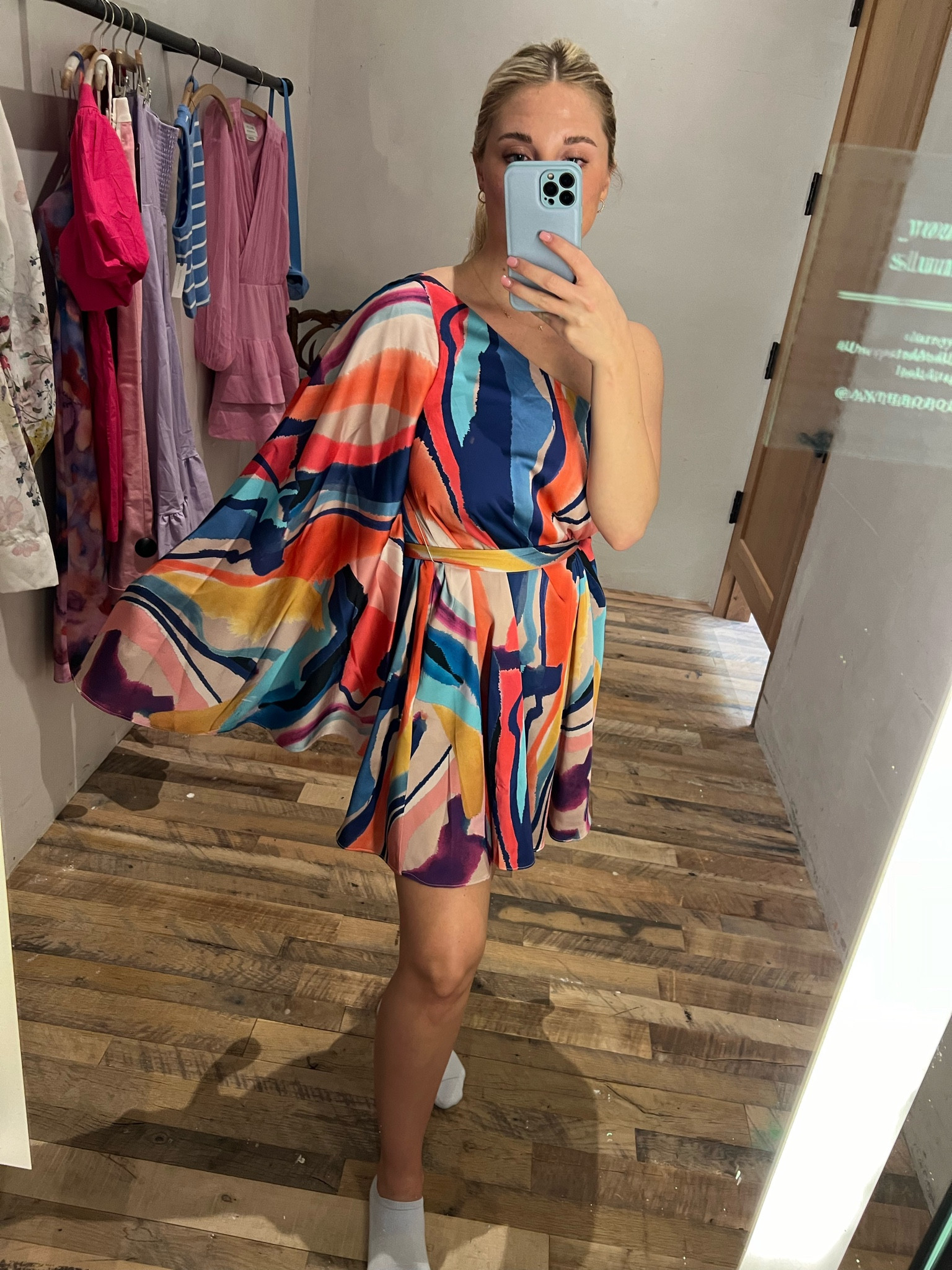 Absolutely loving these colors! This would be the perfect wedding guest dress! 

#LTKSpringSale #LTKwedding #LTKparties