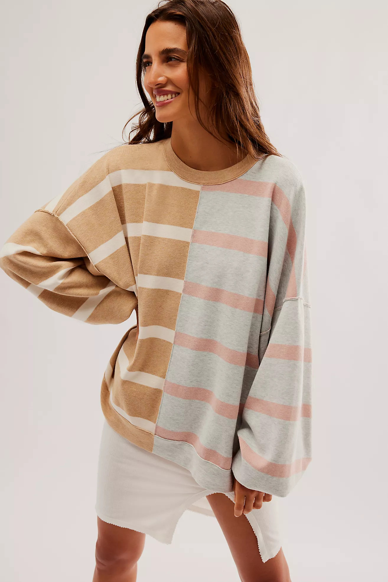 Uptown Stripe Pullover | Free People (Global - UK&FR Excluded)